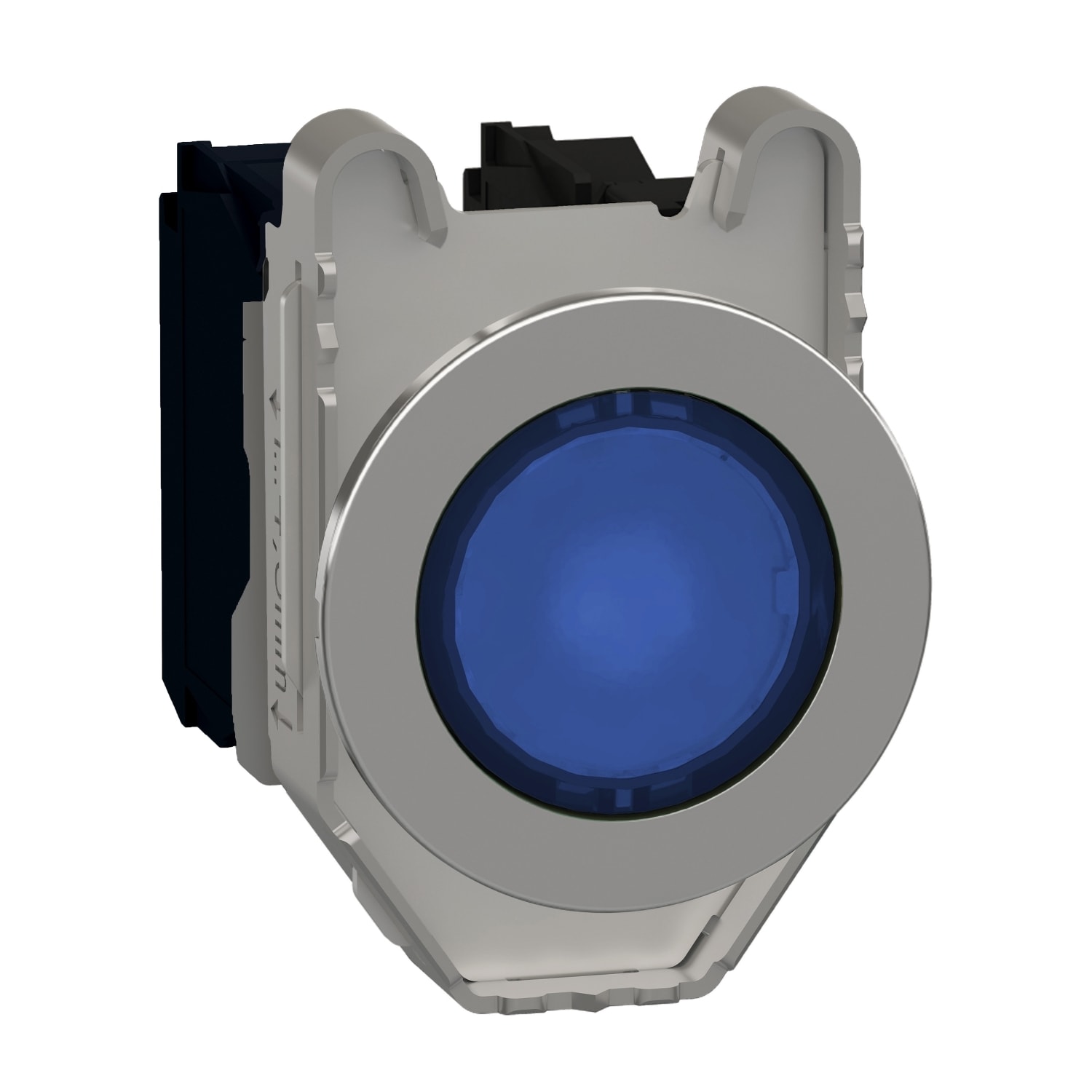 SCHNEIDER ELECTRIC SNRXB4FW36B5 PULS.LUM. BLU LED 24V NO+NC FILOPANNELLO