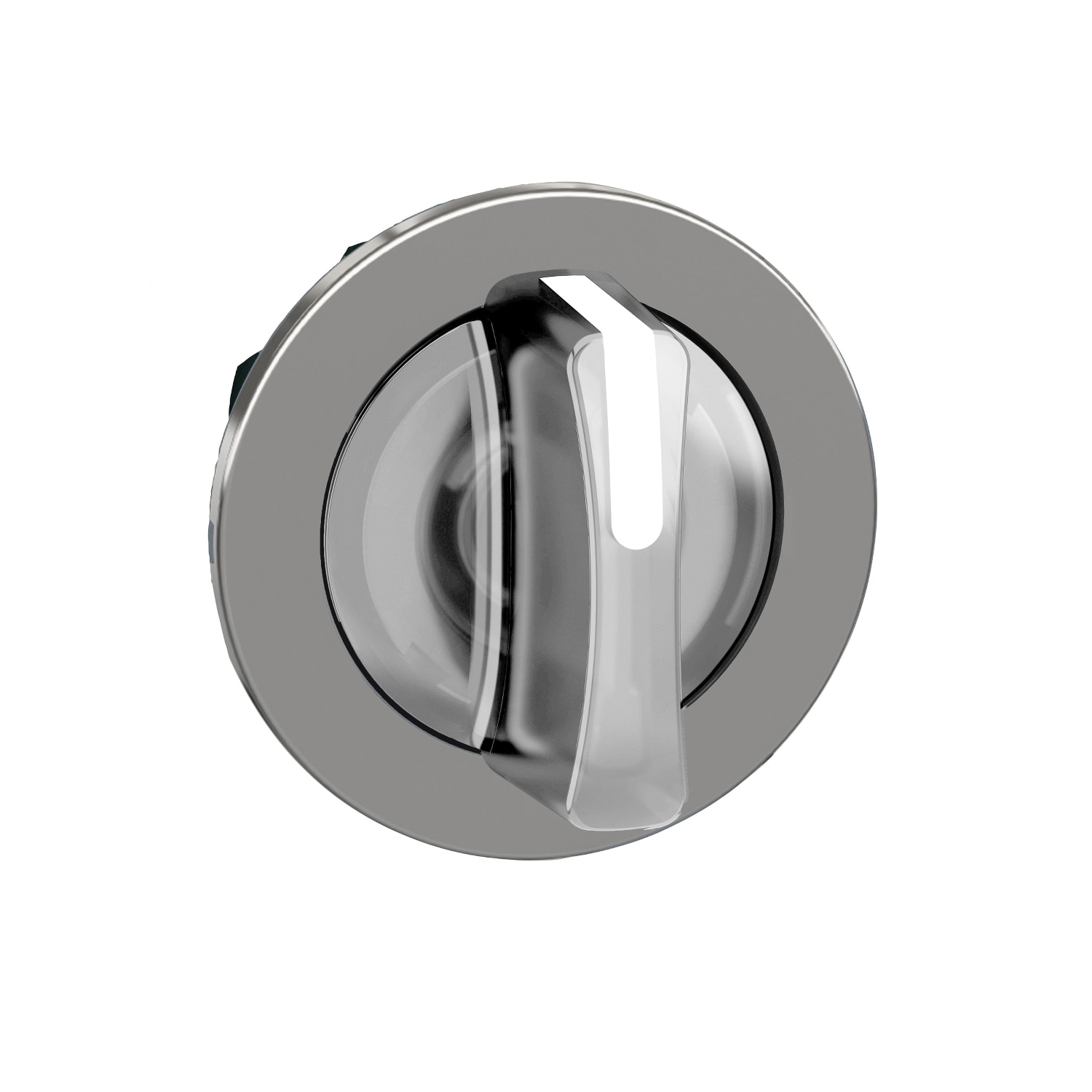 SCHNEIDER ELECTRIC - SNRZB4FK1713 Testa selettore luminoso bianco filopannello 3 pos.ritorno da sinistra al centro- per LED universale- Ø30