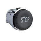SCHNEIDER ELECTRIC - SNRZB4BL234 Testa pulsante Ø22 - ad impulso - sporgente - nera - stop