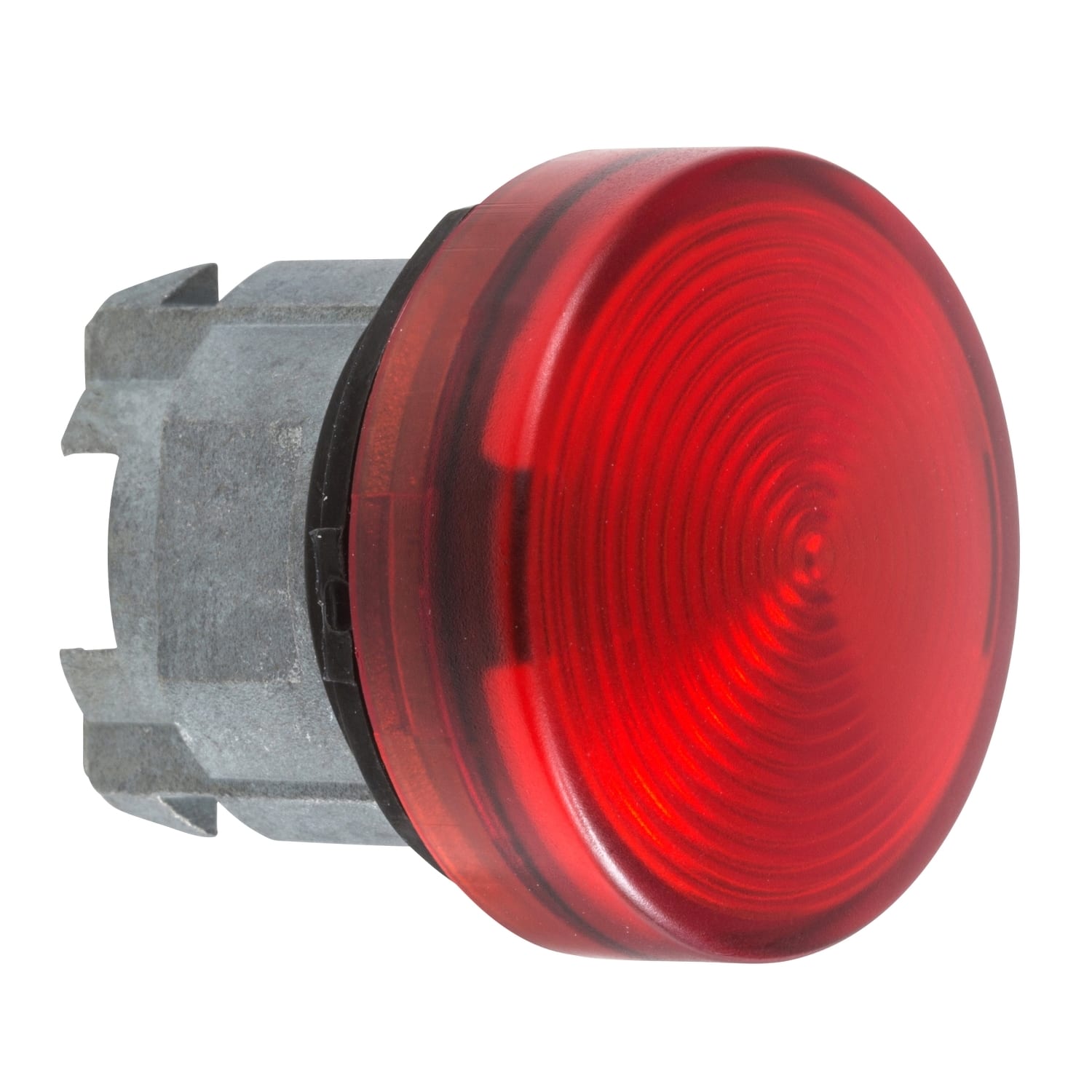 SCHNEIDER ELECTRIC - SNRZB4BV043S Testa lampada spia Ø22 gemma striata rossa- per LED universale