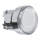 SCHNEIDER ELECTRIC - SNRZB4BW313 Testa pulsante luminoso Ø22 - bianco- per LED universale