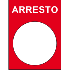 SCHNEIDER ELECTRIC - SNRZB2BY2604 TARGHETTA ARRESTO