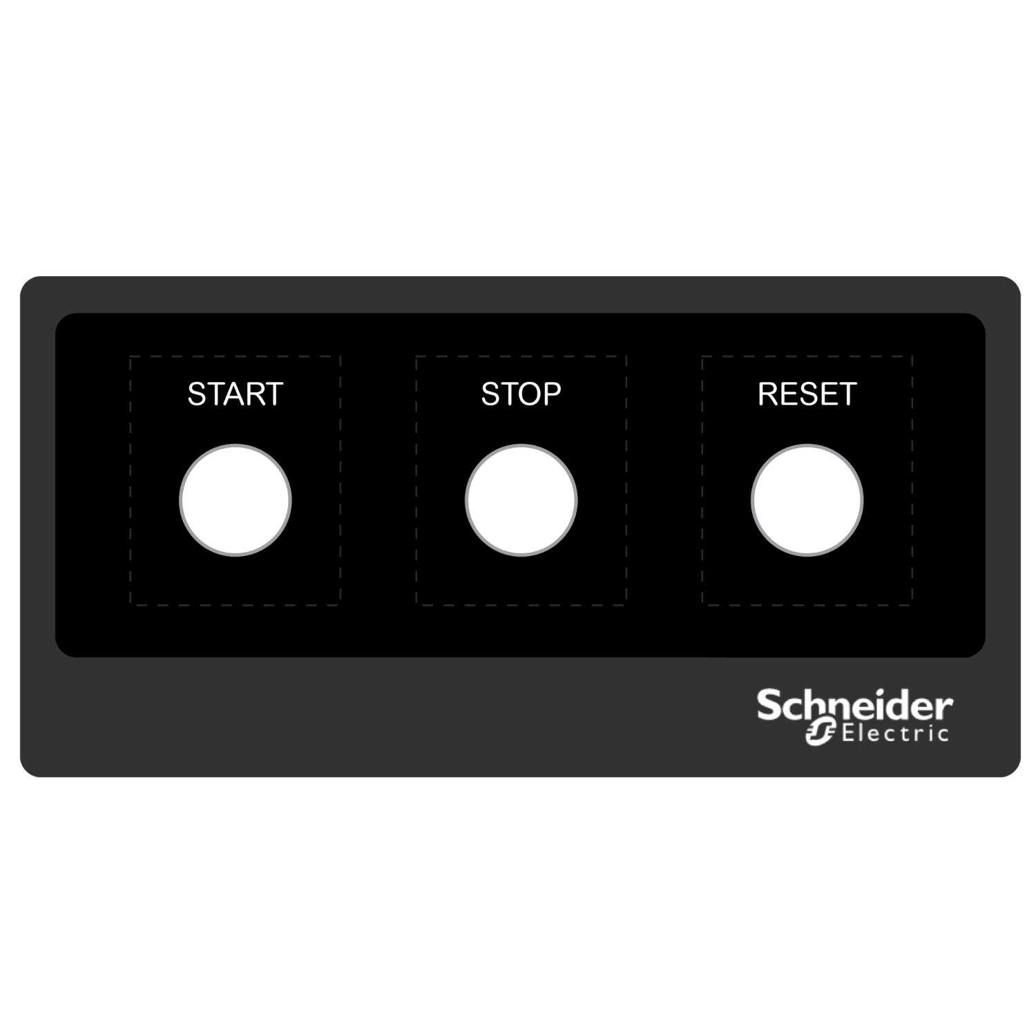 SCHNEIDER ELECTRIC SNRZBYLEG201001 ADESIVO 200X100 PERSONALIZZATA