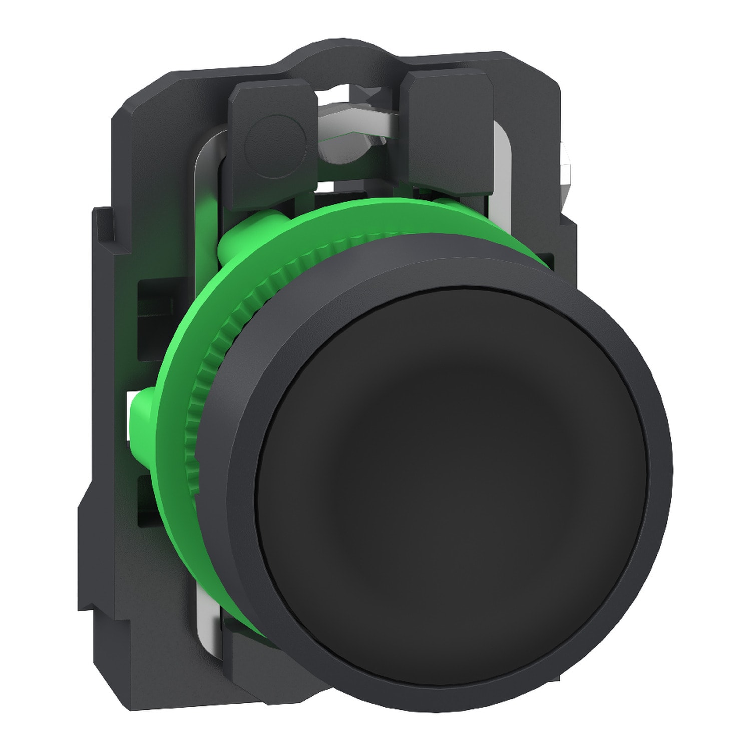 SCHNEIDER ELECTRIC - SNRXB5AA215 Pulsante, Harmony XB5, plastica, filoghiera, nero, 22 mm, ad impulso, senza marcatura, 1 NO, contatti Push-in