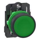 SCHNEIDER ELECTRIC - SNRXB5AA315 Pulsante, Harmony XB5, plastica, filoghiera, verde, 22 mm, ad impulso, senza marcatura, 1 NO, contatti Push-in