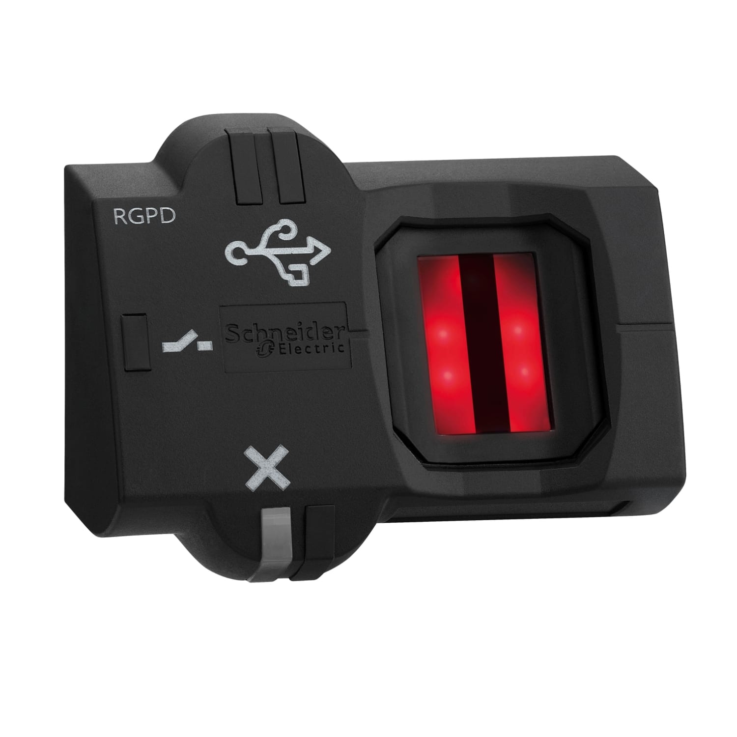 SCHNEIDER ELECTRIC - SNRXB5S8B2L2 Interruttore biometrico USB bistabile RGPD - collegamento con cavo 2m
