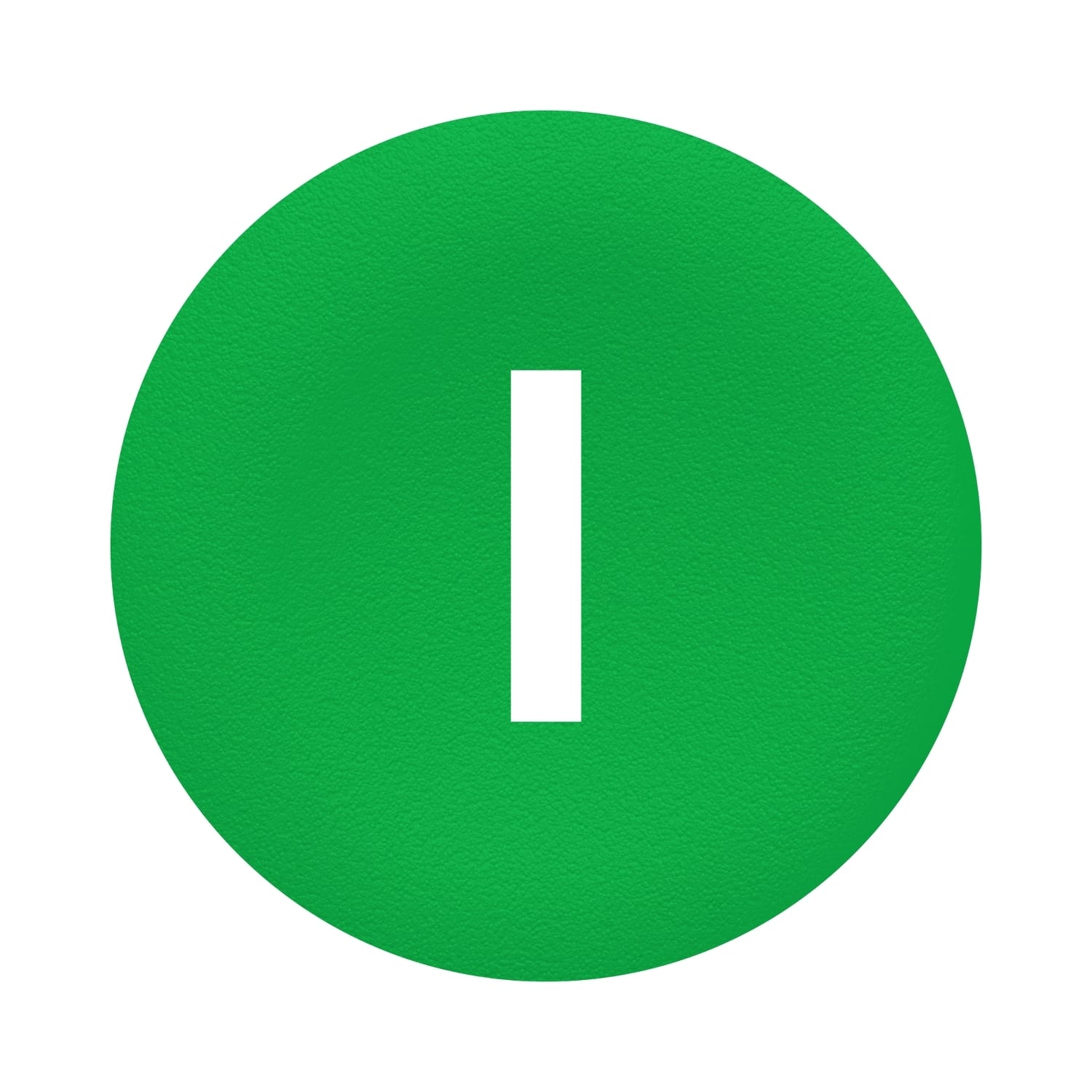 SCHNEIDER ELECTRIC - SNRZBAF331 Harmony XB4, Harmony XB5, capsula verde, con marcatura "I",per testa filopannello Ø30