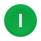 SCHNEIDER ELECTRIC - SNRZBA331 Tastensch., grun, Beschrif. I, weiB, f.