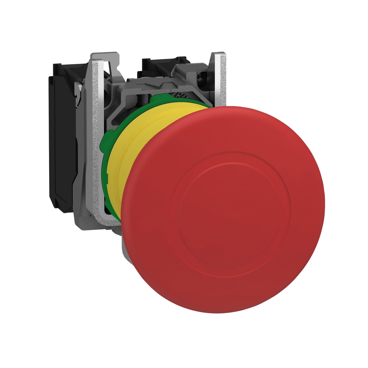 SCHNEIDER ELECTRIC - SNRXB5AT845 Pulsante arresto emergenza Ø22 testa fungo Ø40mm rosso premere tirare 1NO+1NC