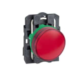 SCHNEIDER ELECTRIC - SNRXB5AV64 Pilot light, Harmony XB5, plastic, red, 22mm, plain lens for BA9s bulb, lt 250V