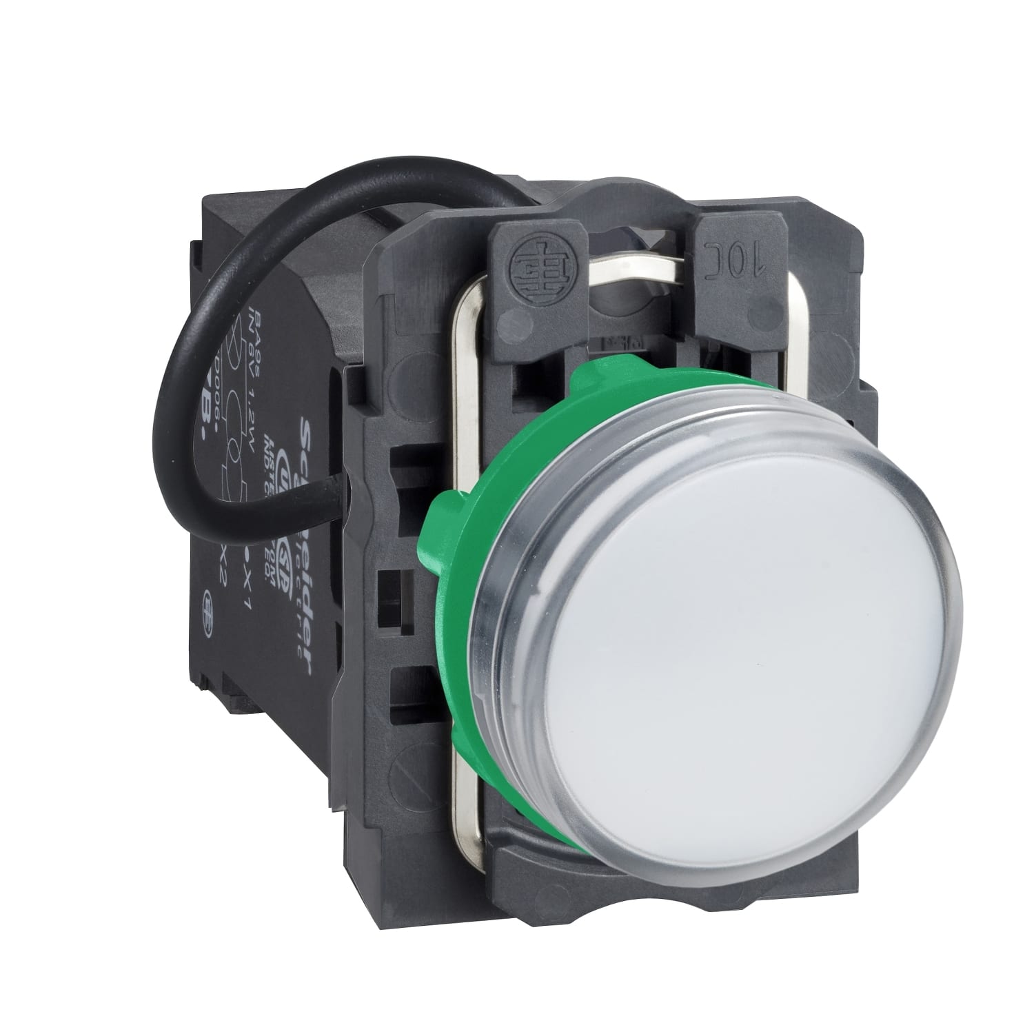 SCHNEIDER ELECTRIC - SNRXB5AV5B1 Lampada spia completa rossa Ø22 con LED universale 400V