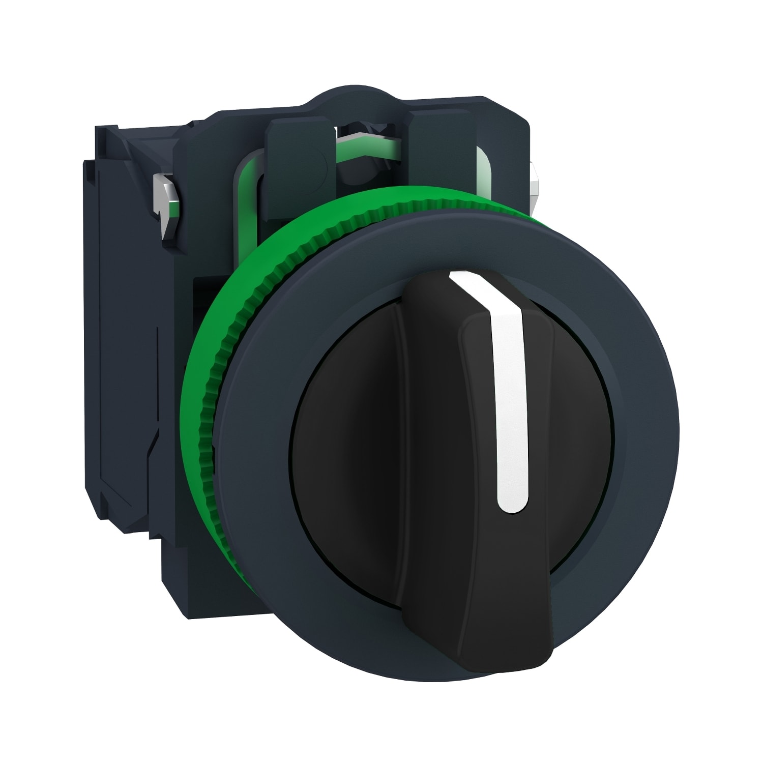 SCHNEIDER ELECTRIC - SNRXB5FD33 Harmony XB5, selettore a leva 3 posizioni fisse filopannello Ø30, in plastica, 2NO