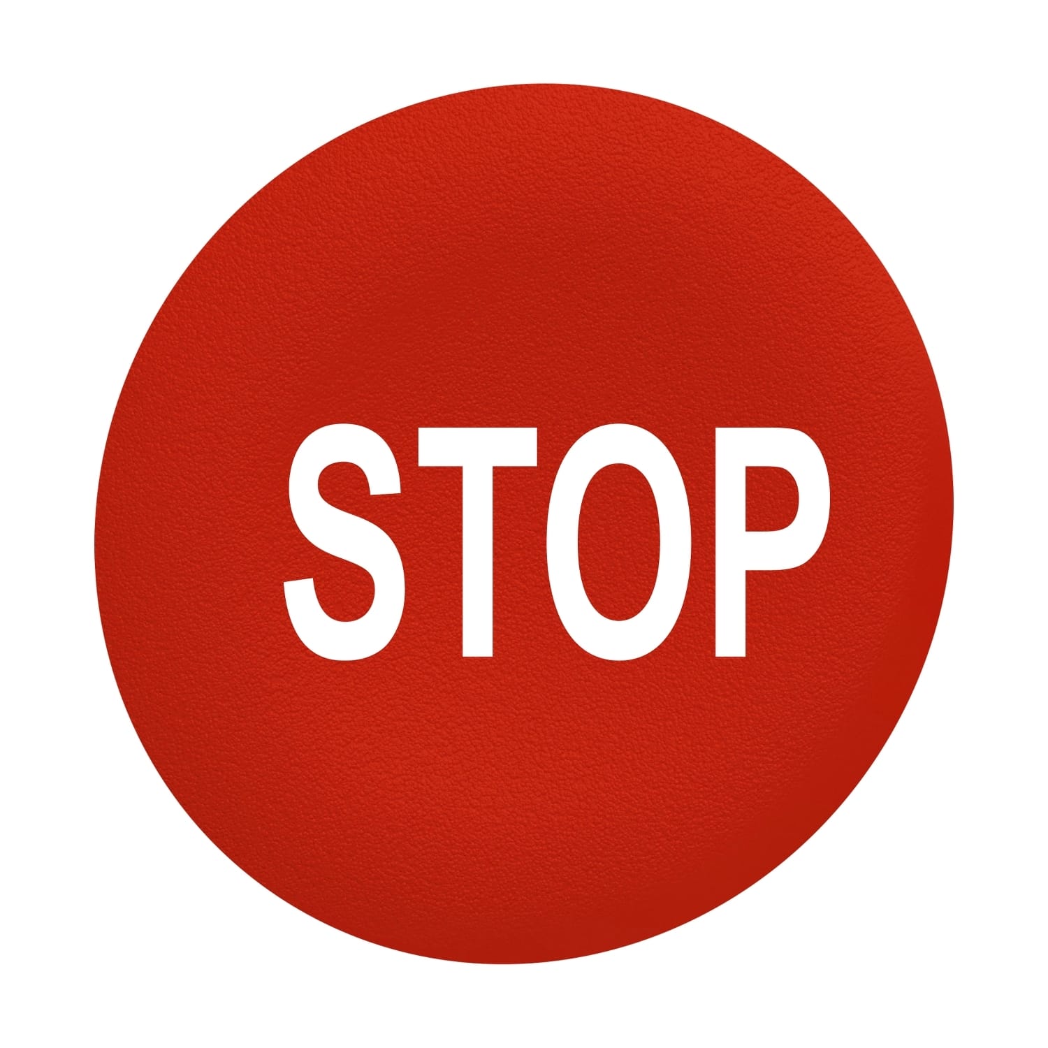 SCHNEIDER ELECTRIC - SNRZBAF434 Capsula rossa "STOP"per testa pulsante filopannello Ø30