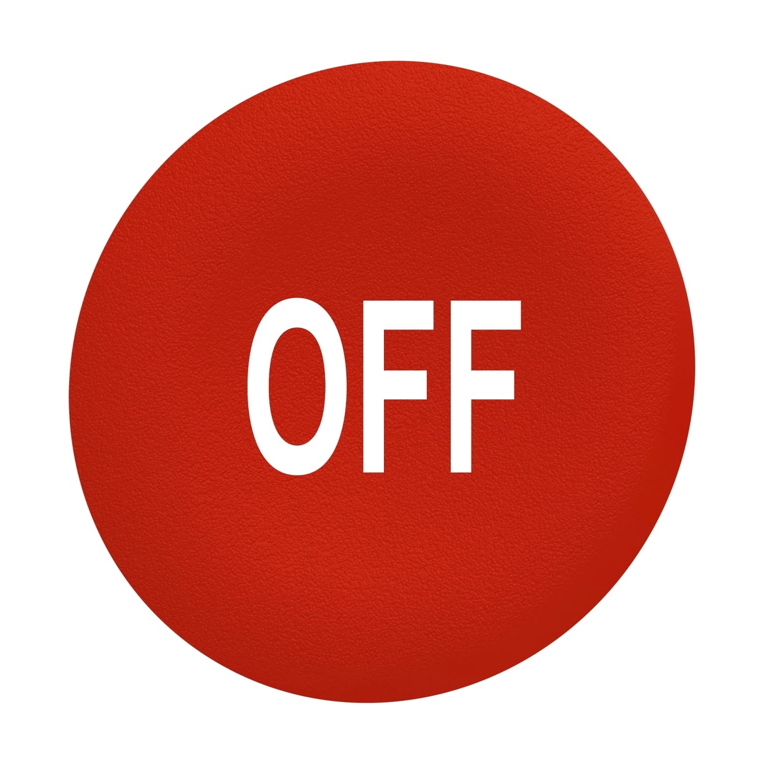 SCHNEIDER ELECTRIC - SNRZBAF435 Capsula rossa "OFF"per testa pulsante filopannello Ø30