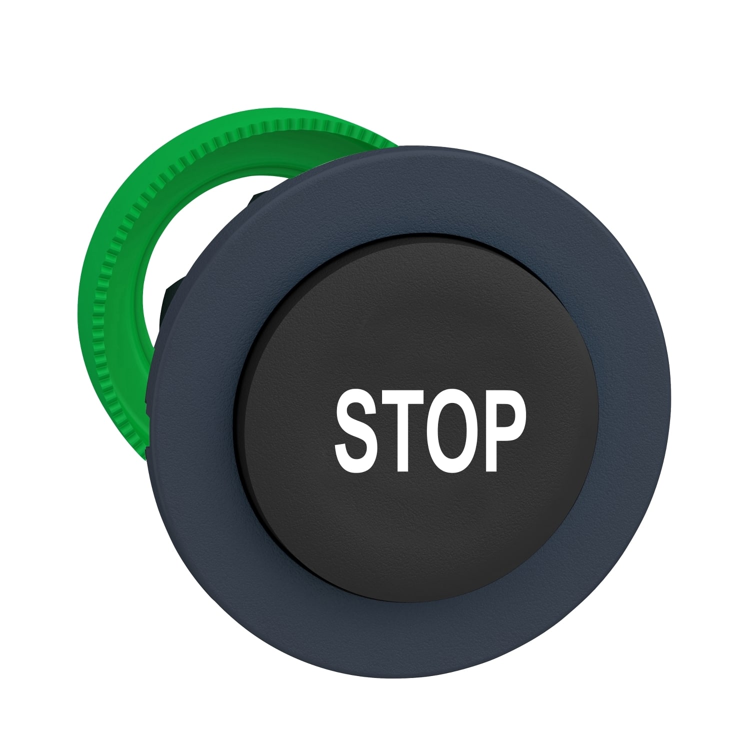 SCHNEIDER ELECTRIC - SNRZB5FL234 Testa pulsante nero sporgente filopannello Ø30 "STOP"