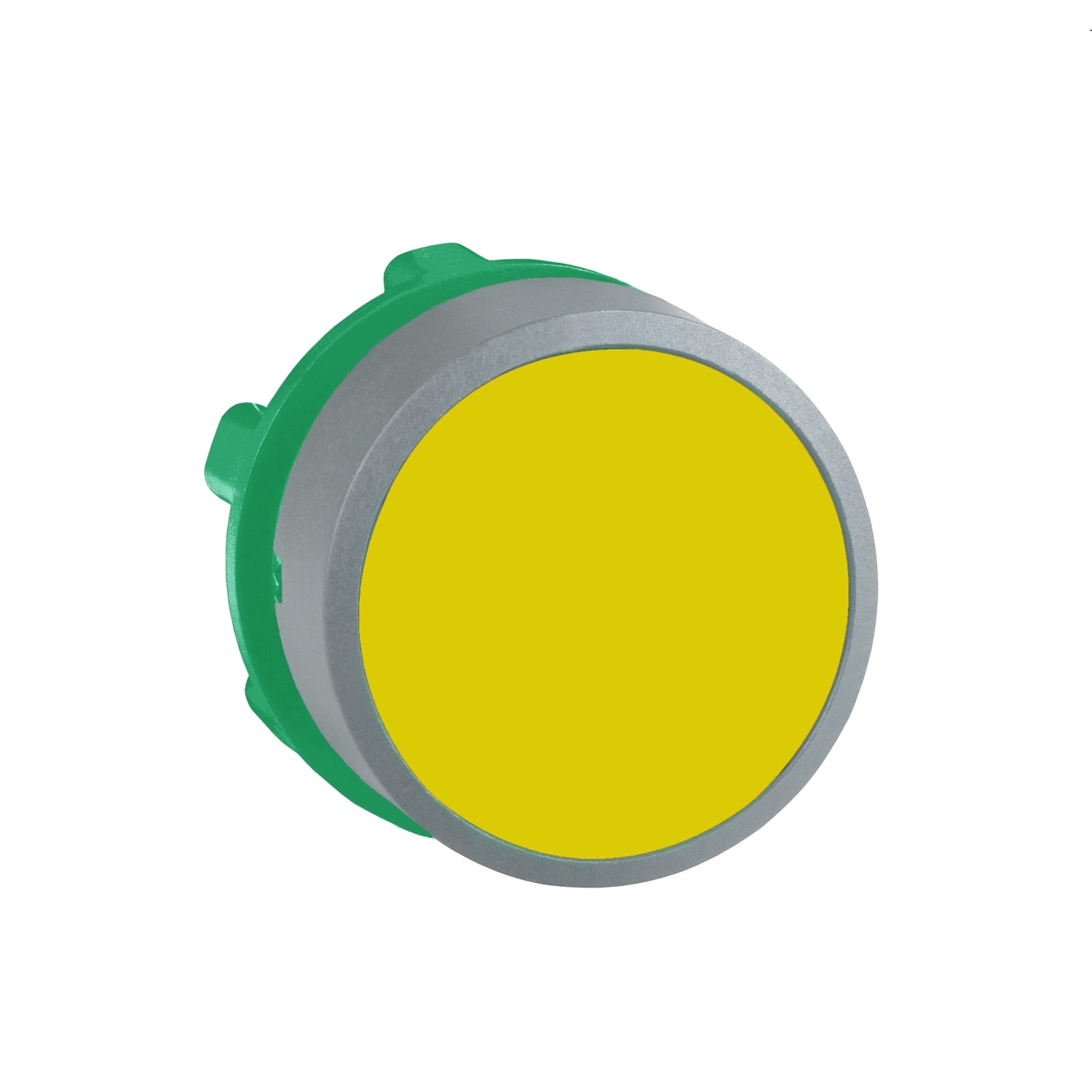 SCHNEIDER ELECTRIC SNRZB5AA5C0 TESTA PULSANTE GIALLO GHIERA GRIGIA