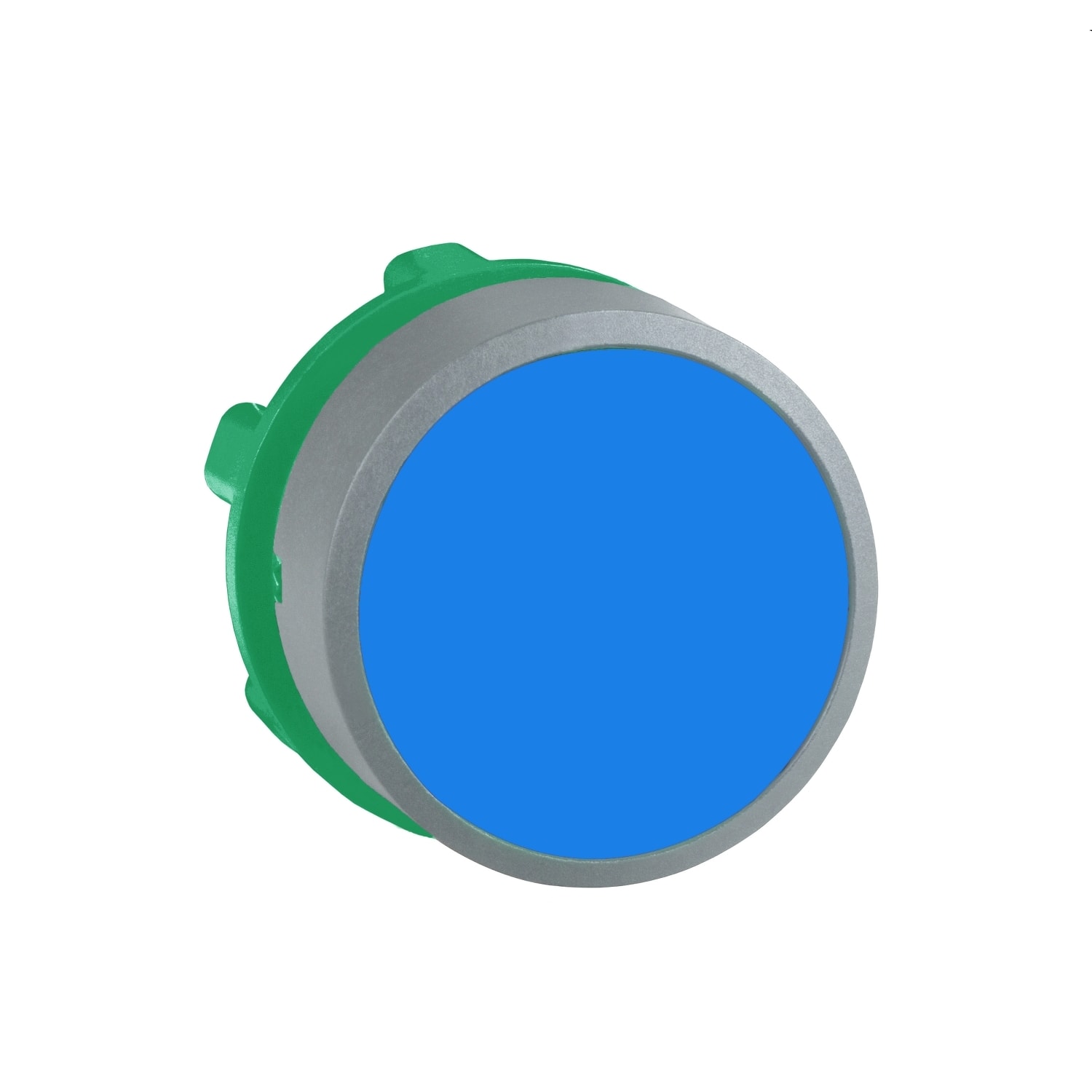 SCHNEIDER ELECTRIC - SNRZB5AA6C0 Testa pulsante blu ghiera grigia