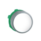 SCHNEIDER ELECTRIC - SNRZB5AH01C0 Testa pulsante bianco ghiera grigia