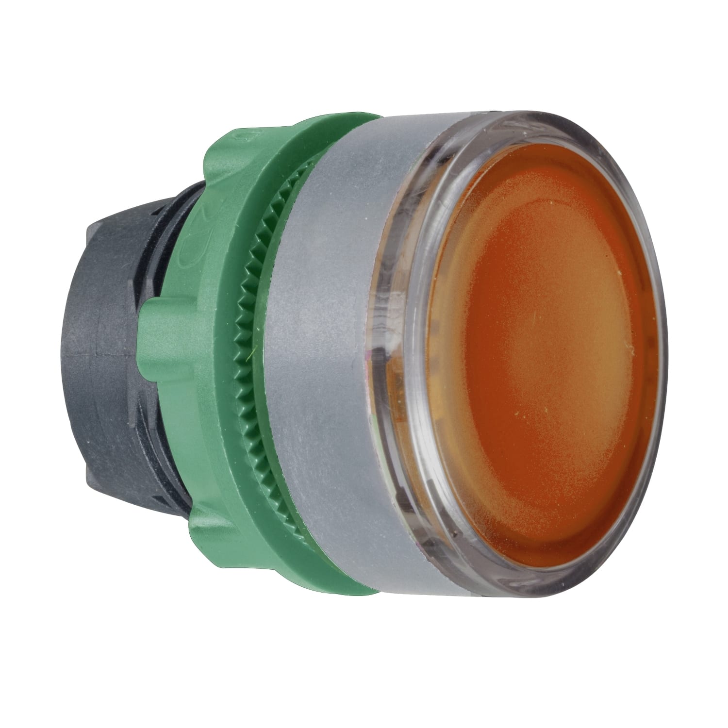 SCHNEIDER ELECTRIC SNRZB5AH053C0 TESTA PULSANTE LUM.ARANCIO GHIERA GRIGIA