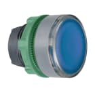 SCHNEIDER ELECTRIC SNRZB5AH063C0 TESTA PULS.LUMINOSO BLU GHIERA GRIGIA