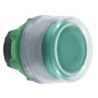 SCHNEIDER ELECTRIC SNRZB5APA3C0 TESTA PULS. VERDE CON CAPPUCCIO GRIGIO