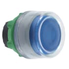 SCHNEIDER ELECTRIC - SNRZB5APA6C0 TESTA PULSANTE BLU CON CAPPUCCIO GRIGIO