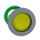 SCHNEIDER ELECTRIC - SNRZB5FA5C0 TESTA PULS. GIALLO A FILO GHIERA GRIGIA