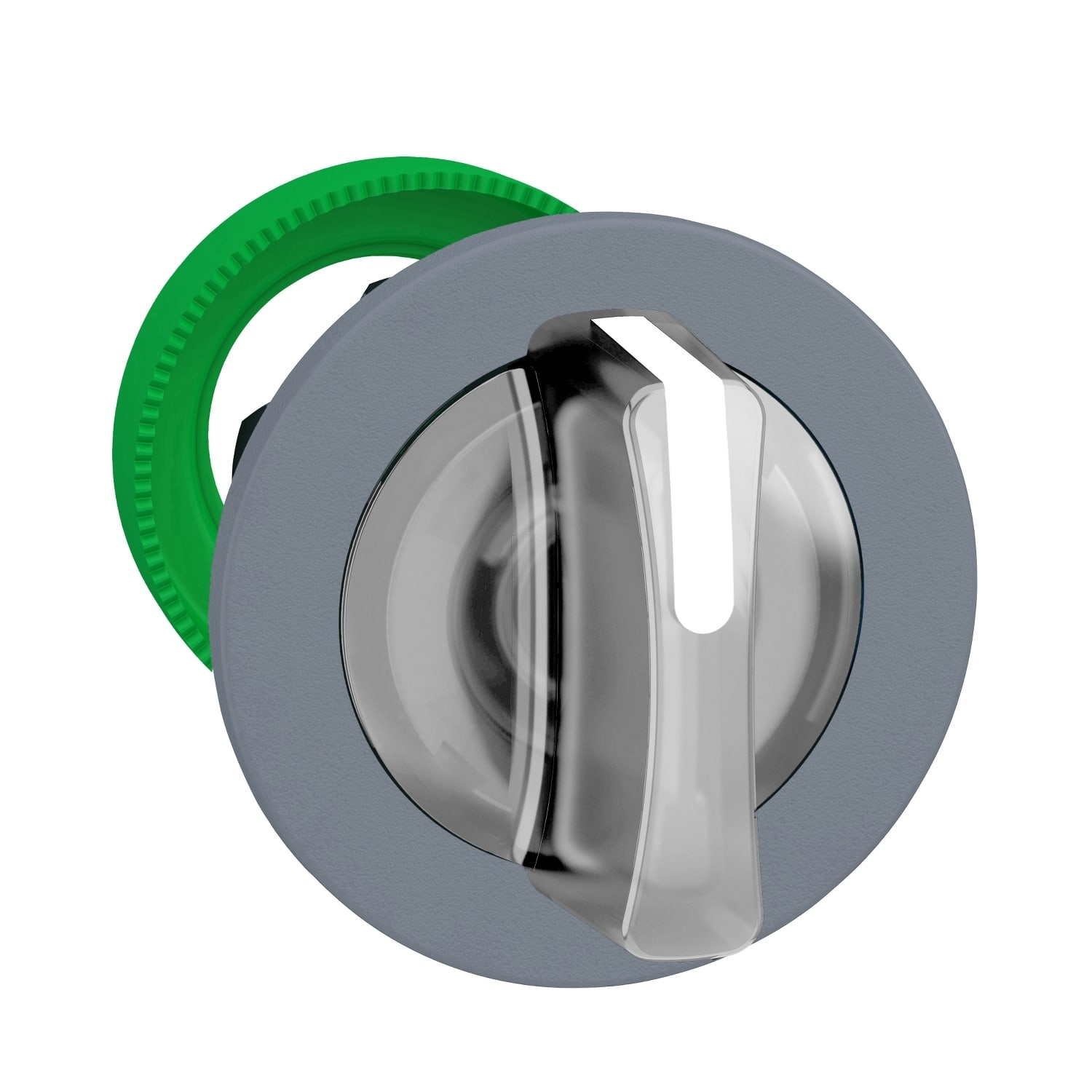 SCHNEIDER ELECTRIC - SNRZB5FK1313C0 Testa selettore luminoso bianco 3 pos filopannello- per LED universale- Ø30