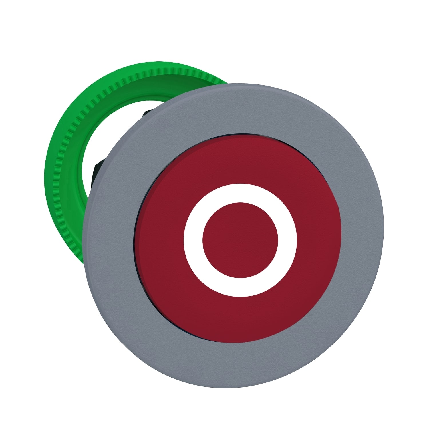 SCHNEIDER ELECTRIC SNRZB5FL432C0 TESTA PULS. ROSSO SPORG. O A FILO GRIGIO