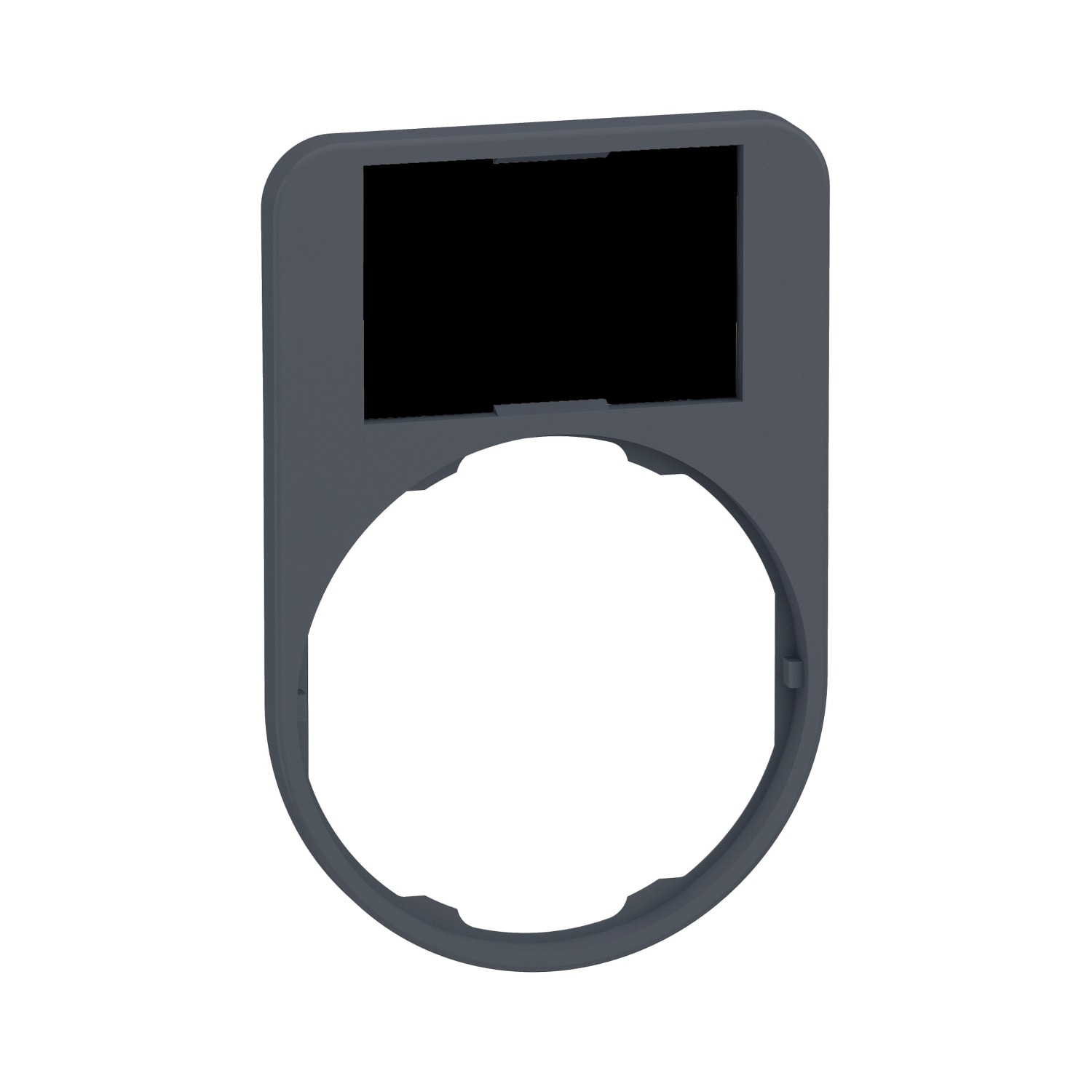 SCHNEIDER ELECTRIC - SNRZBYF6101 Portaetichetta + etichetta per teste filopannello Ø30