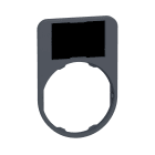 SCHNEIDER ELECTRIC - SNRZBYF6101 Portaetichetta + etichetta per teste filopannello Ø30