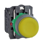 SCHNEIDER ELECTRIC - SNRXB5AP51C0 Pulsante giallo ghiera grigia
