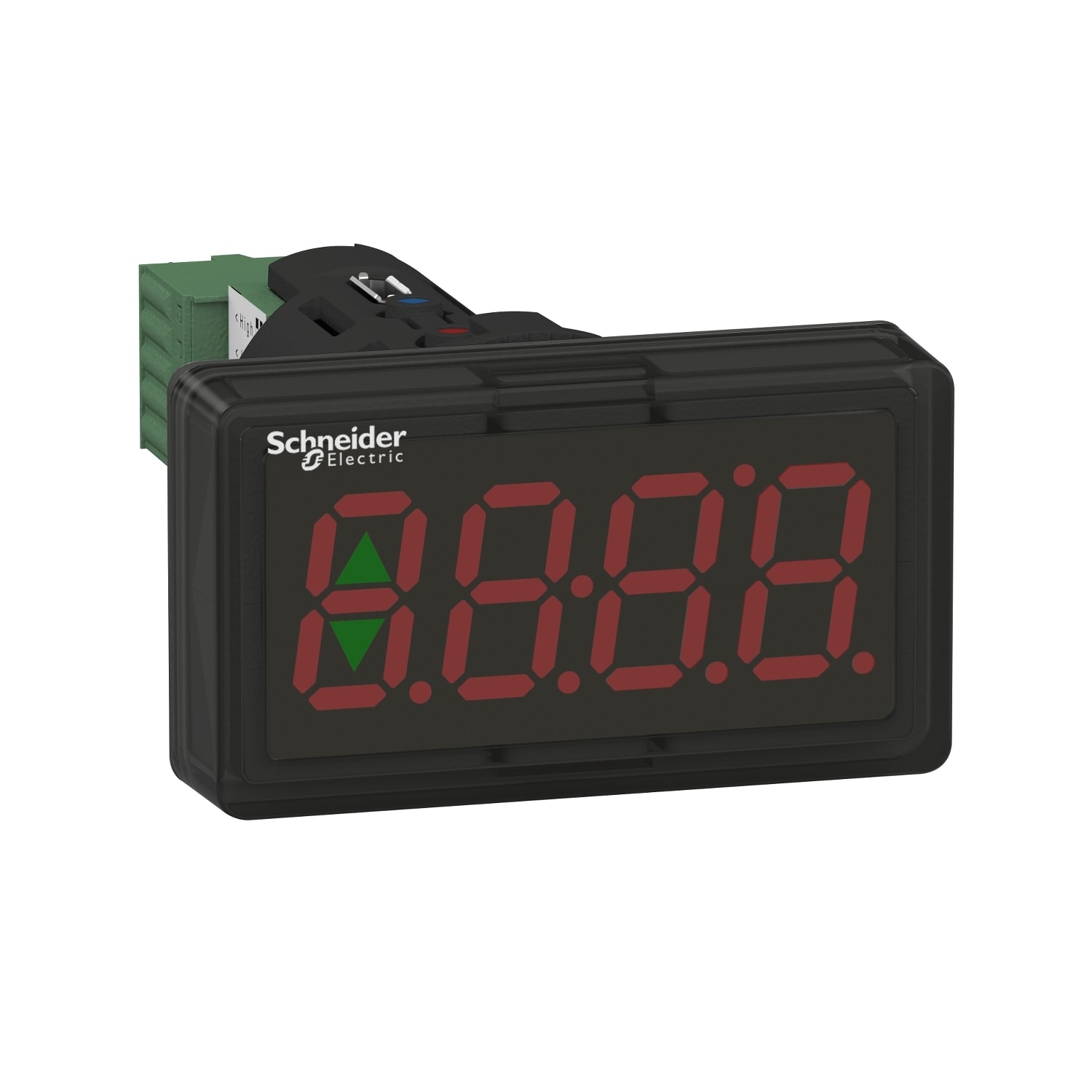 SCHNEIDER ELECTRIC - SNRXBH1AA0R4 Display digitale 4 cifre led rosso, ingresso analogico 4-20mA