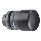 SCHNEIDER ELECTRIC - SNRZB5AC24 Testa pulsante Ø22 - ad impulso - nera - fungo Ø30