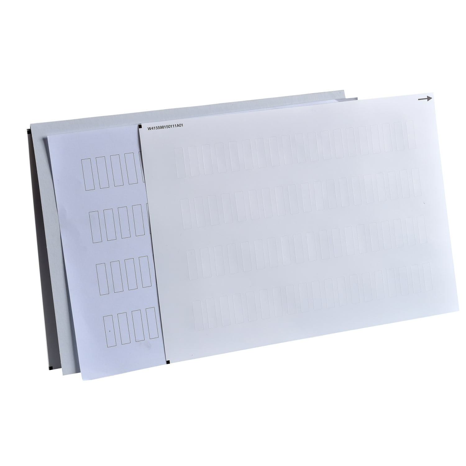 SCHNEIDER ELECTRIC - SNRZBY001 Foglio di 50 etichette - per portaetichette - NEUTRE