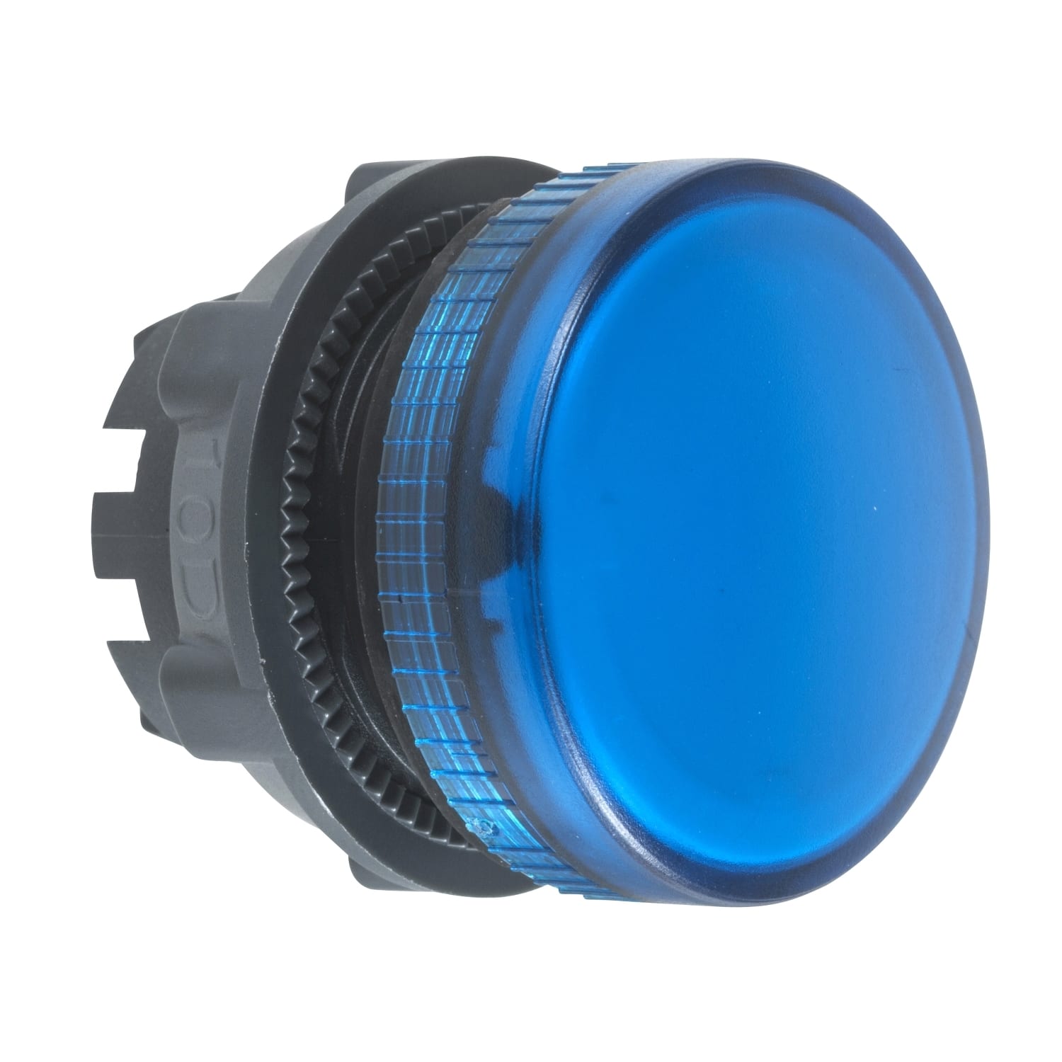 SCHNEIDER ELECTRIC - SNRZB5AV06 Testa lampada spia Ø22 - circolare - gemma liscia blu
