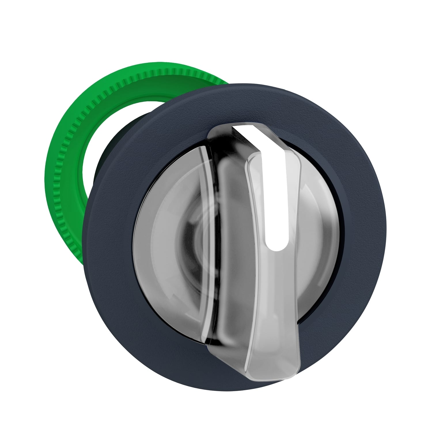SCHNEIDER ELECTRIC - SNRZB5FK1513 Testa selettore luminoso bianco 3 pos Ø30- filopannello - per LED universale