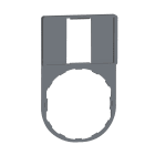 SCHNEIDER ELECTRIC - SNRZBZ33C0 PORTAETICHETTA GRIGIA