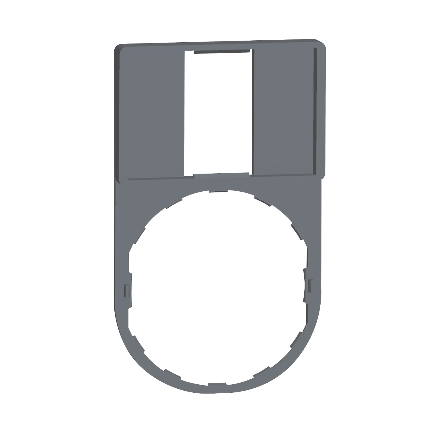 SCHNEIDER ELECTRIC SNRZBZ33C0 PORTAETICHETTA GRIGIA