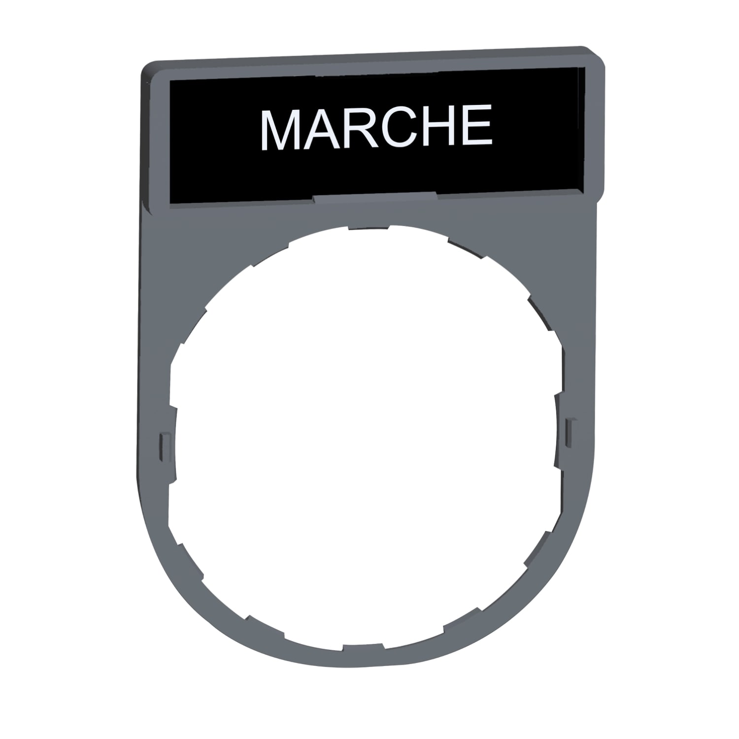 SCHNEIDER ELECTRIC SNRZBY2103C0 PORTA ETICHETTA+ETICHETTA MARCHE
