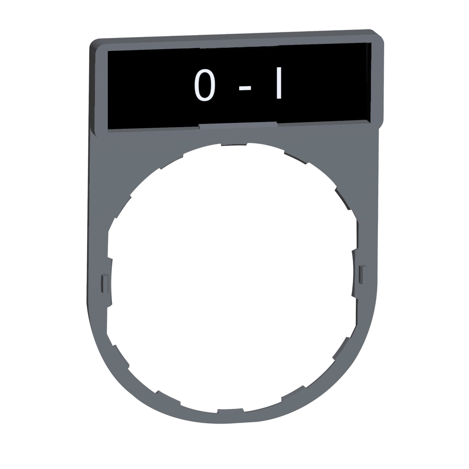 SCHNEIDER ELECTRIC - SNRZBY2178C0 PORTA ETICHETTA+ETICHETTA O-I