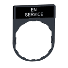 SCHNEIDER ELECTRIC SNRZBY2111 PORTA ETICHETTA+ETICHETTA EN SERVICE