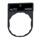 SCHNEIDER ELECTRIC SNRZBY2385 PORTA ETICHETTA+ETICHETTA AUTO-O-HAND