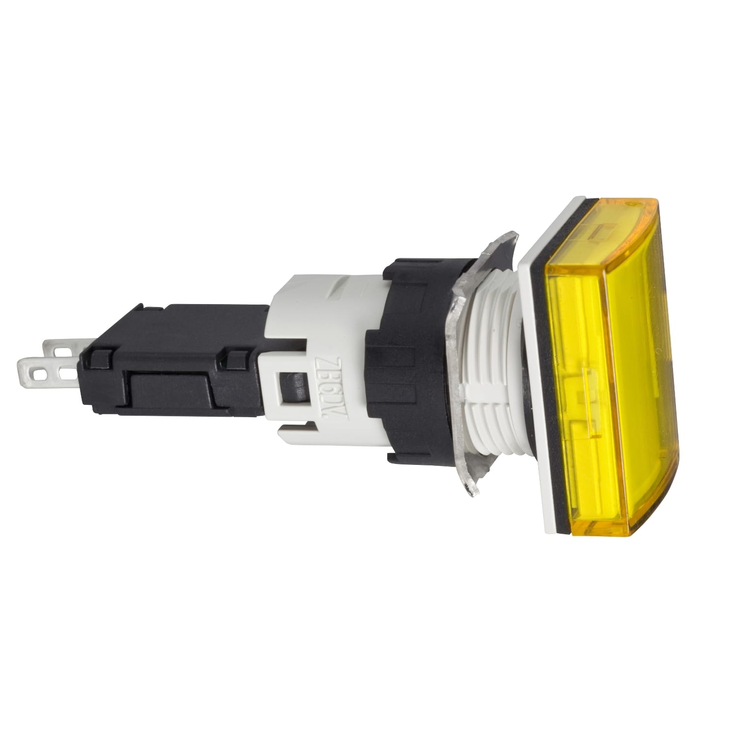SCHNEIDER ELECTRIC - SNRXB6DV5BB Lampada spia rettangolare Ø16 - IP65 - gialla - LED integrato - 24V