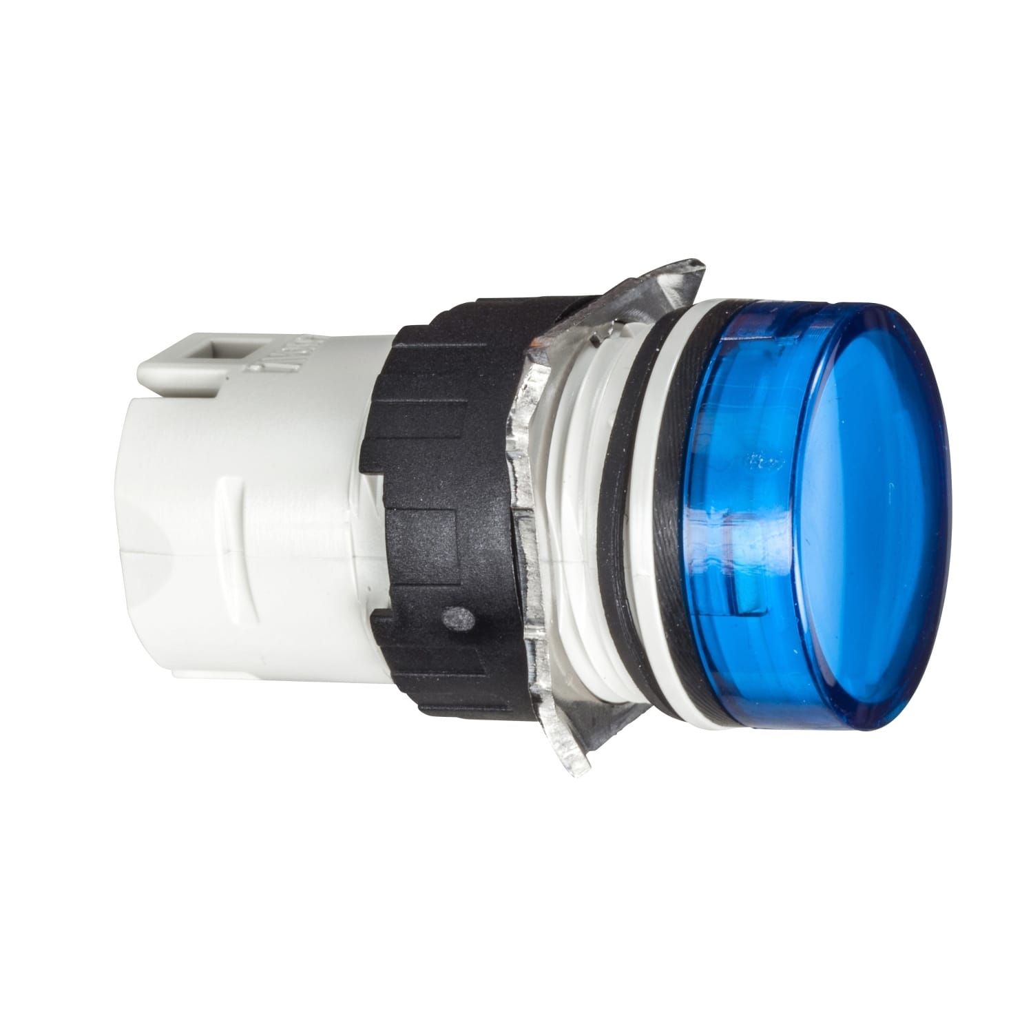 SCHNEIDER ELECTRIC - SNRZB6AV6 Testa lampada spia Ø16 - circolare - gemma liscia blu