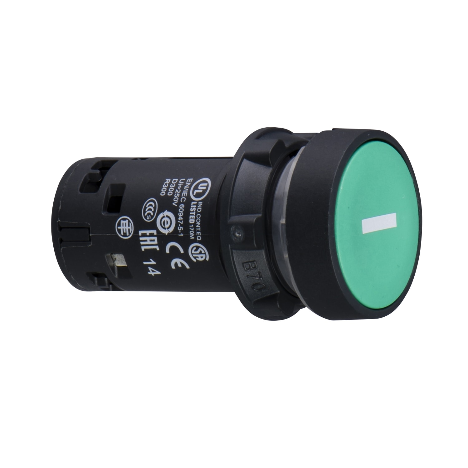 SCHNEIDER ELECTRIC - SNRXB7NA3131 Pulsante ad impulso verde - 1 NO - "I"bianco