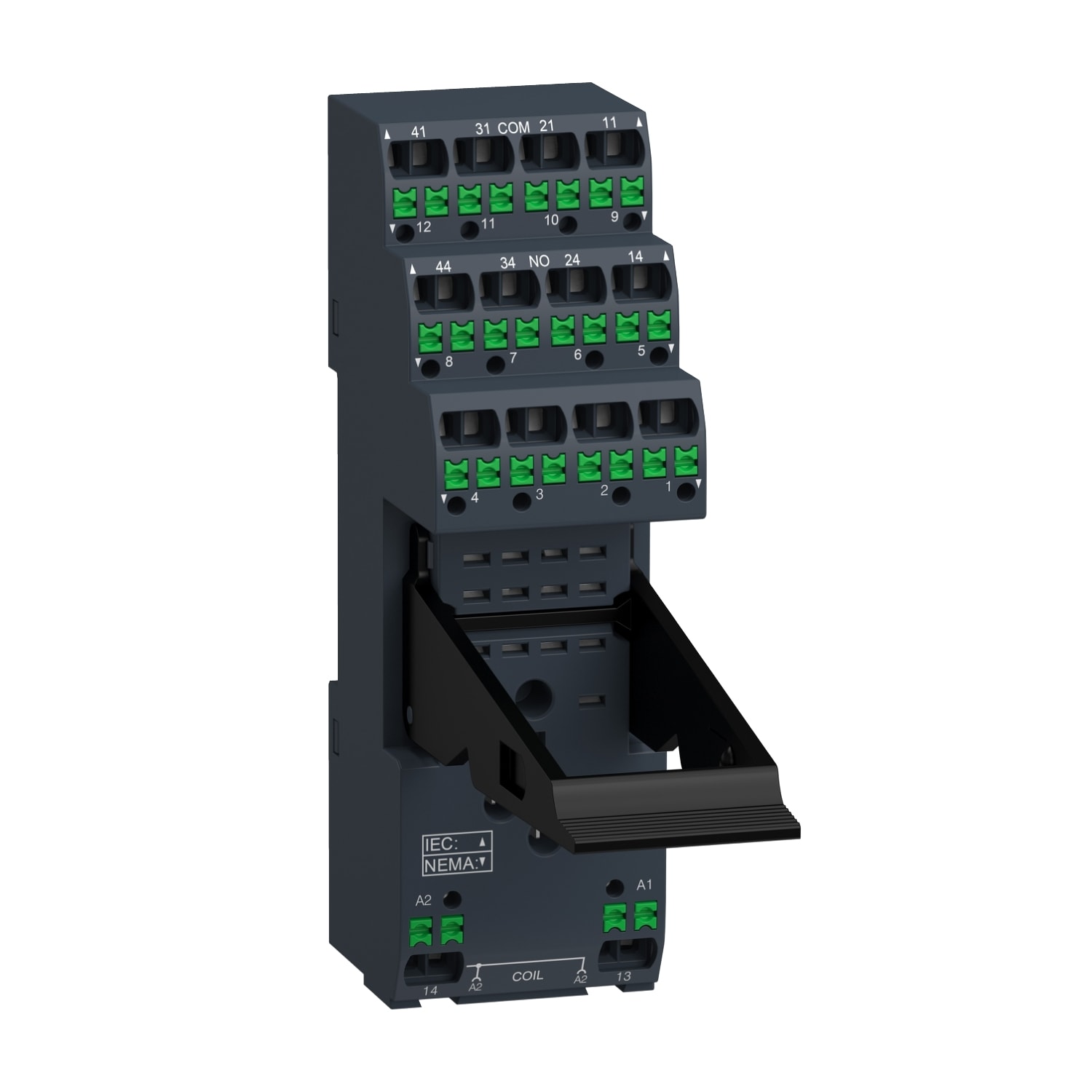 SCHNEIDER ELECTRIC SNRRXZE14P BASE MOLLA REL 2 O 4 CONTATTI RXM2/4