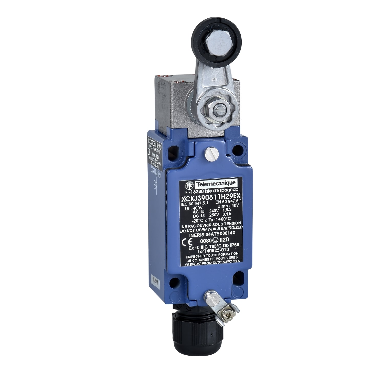YAGEO TMSS ITALY SRL TSIXCKJ390511H29EX FINECORSA ATEX LEVA CON ROTELLA
