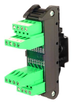 CABUR SRL CBRXCCM08SV CCM08SV MODULO PORTA 8 COMPONENTI