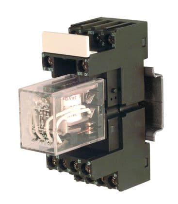 CABUR SRL CBRXCM4C024 CM4C024 MODULO 1 RELE 24VDC.4SC. 6A